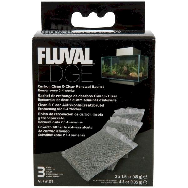 Fluval Edge Carbon Clean & Clear The WaterZoo Tropical fish marine fish & aquariums
